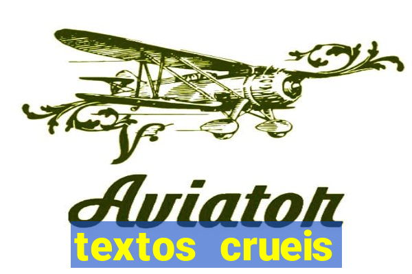 textos crueis demais pdf